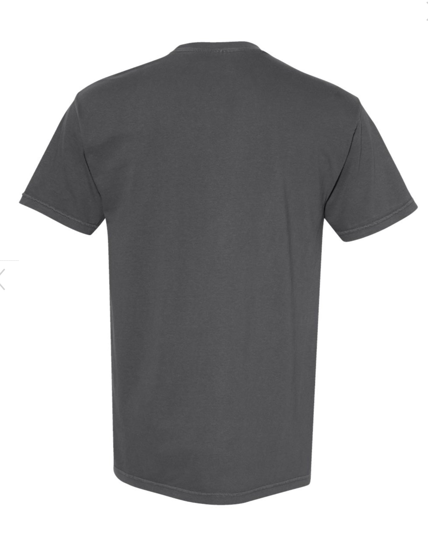 Embroidered Flatline EKG Heavyweight Tee