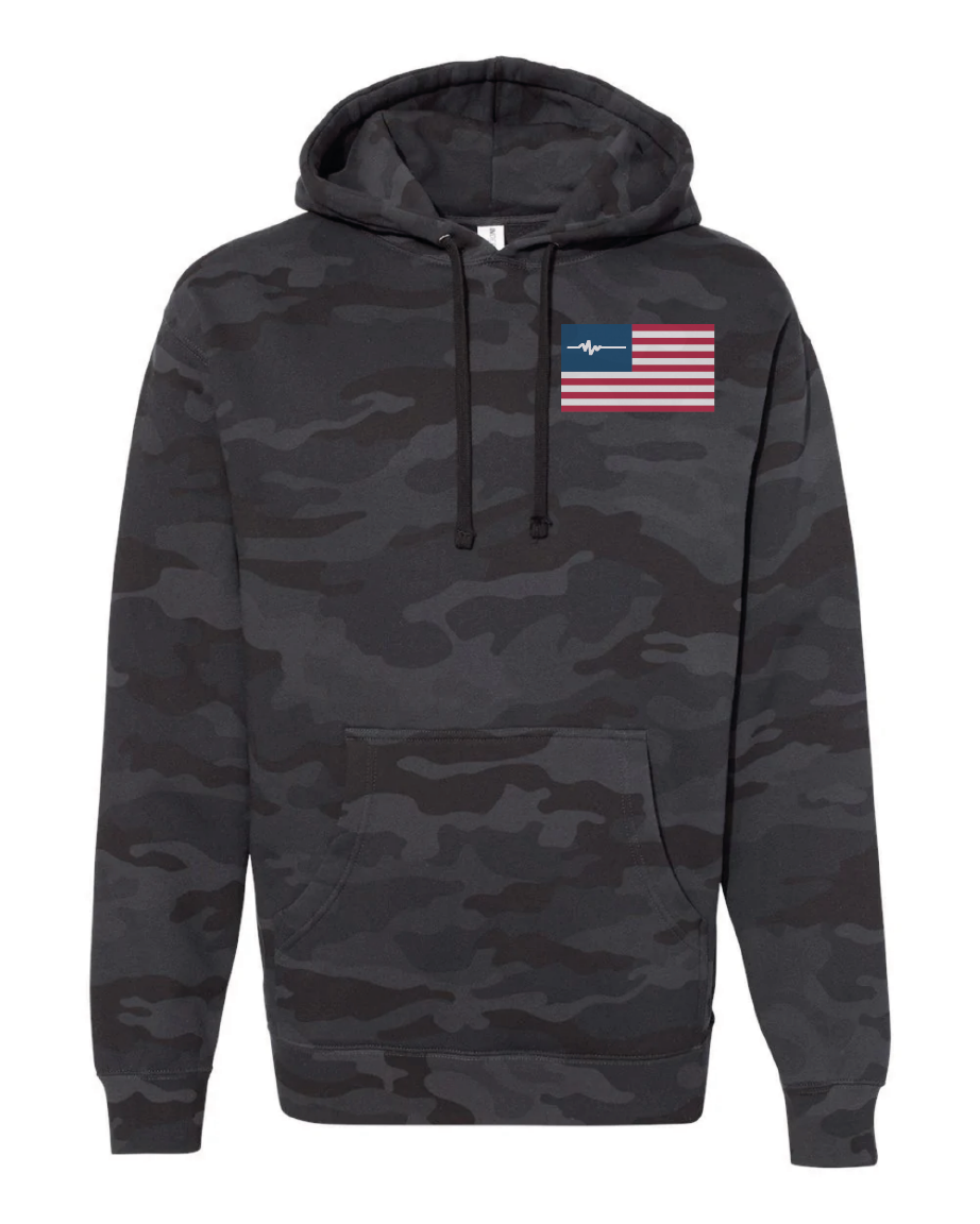 Flatline Old Glory Hoodie