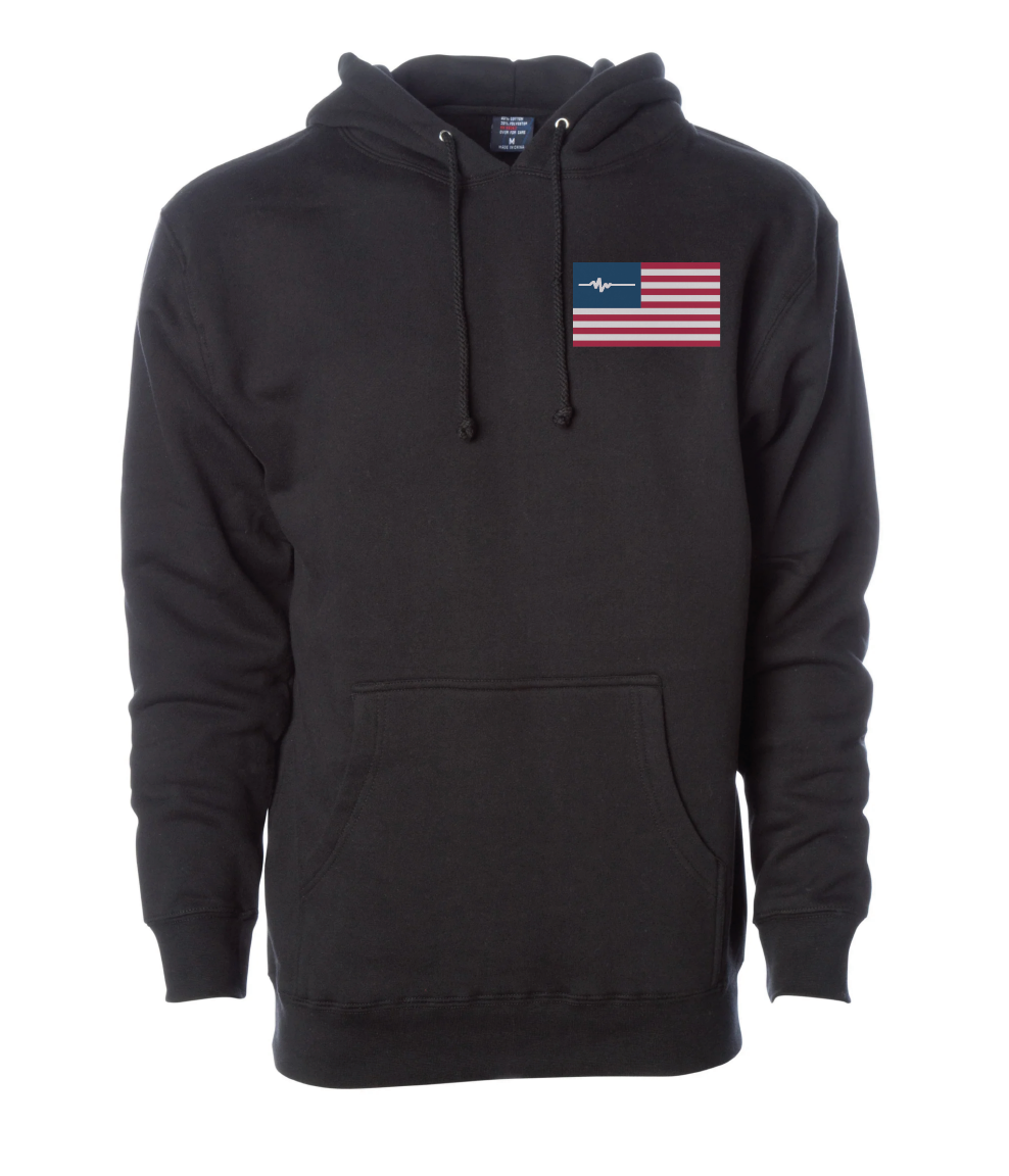 Flatline Old Glory Hoodie