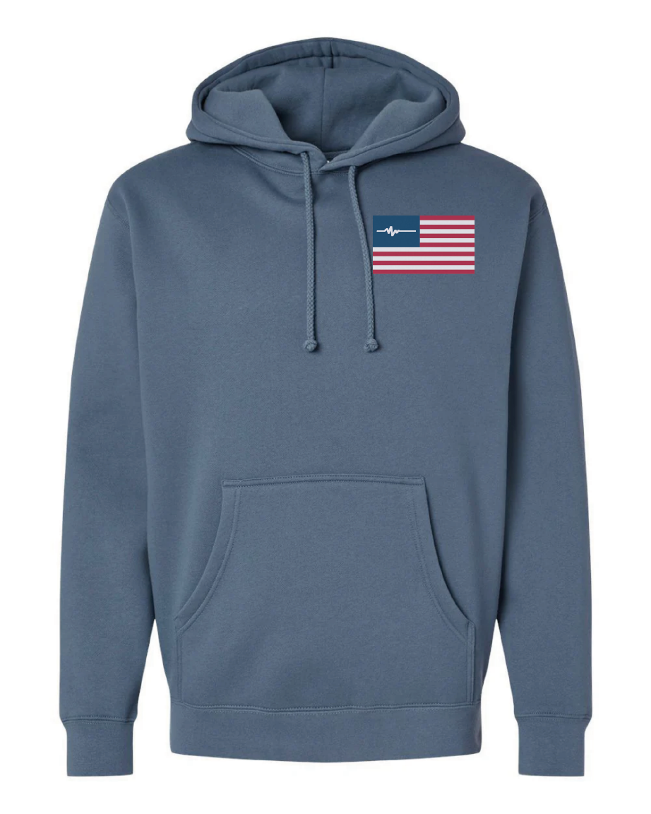 Flatline Old Glory Hoodie
