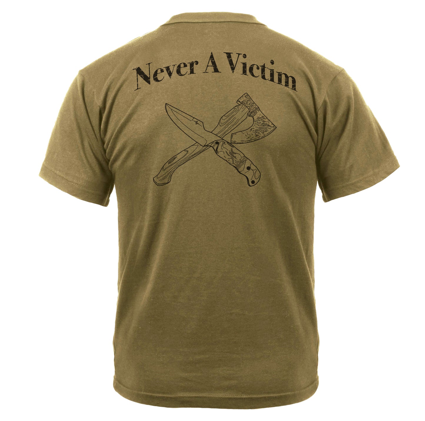 Never A Victim Blades Tee