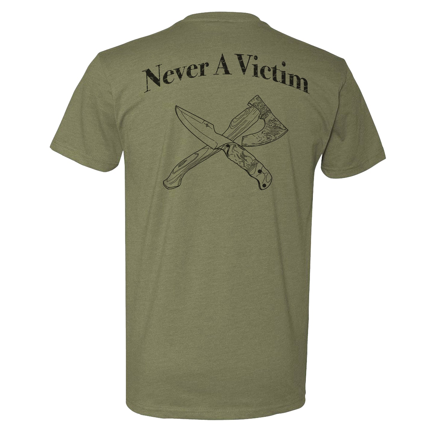 Never A Victim Blades Tee