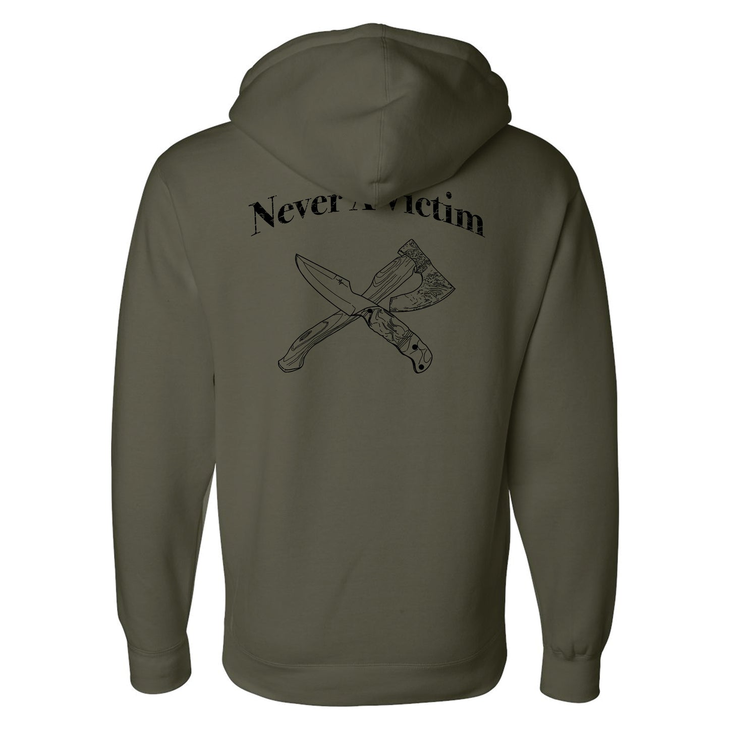 Never A Victim Blades Hoodie